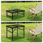 Portable Folding Grill Table for Outdoor Cooking