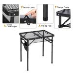 Adjustable Portable Folding Grill Table for Outdoors