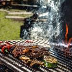 Gourmet Grilling Spice Set in Mini Glass Bottles