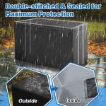 PAMASE Outdoor Grill Cart Cover - Heavy Duty Waterproof