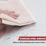 Royal Gourmet Outdoor Grill Prep Cart with Wheels