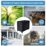 PAMASE Outdoor Grill Cart Cover - Heavy Duty Waterproof