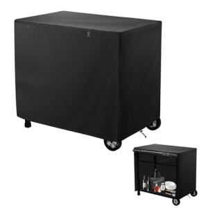 Waterproof Outdoor Dining Cart Cover with Zipper