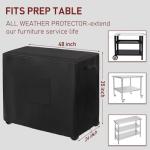 48-Inch Heavy Duty BBQ Bar Cart Cover