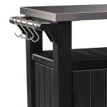 Keter Unity 40 Gallon Grill Prep Table with Wheels