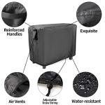 Andacar Waterproof Grill Prep Table Cover, 46"x25"x40