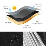 Andacar Waterproof Grill Prep Table Cover, 46"x25"x40