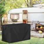 Royal Gourmet BBQ Grill Table Cover, Waterproof Black
