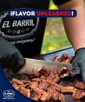 EL BARRIL 20lbs Portable Stainless Steel Charcoal Grill