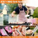 21-Piece Stainless Steel BBQ Tool Set