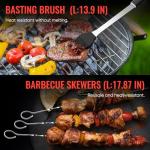 Stainless Steel BBQ Tools Set for Grilling