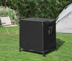 WEASHUME Heavy-Duty Outdoor Grill Cart Cover