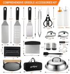 Grilljoy 38-Piece Professional Griddle Accessory Kit