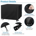 Heavy Duty Waterproof Dining Cart Cover for Patio