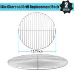 HaSteeL 13.7 Inch Charcoal Grill Cooking Grate Set