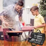 21-Piece Stainless Steel BBQ Tool Set