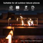 Legacy 57-Inch Gas Fire Pit Table - 50000 BTU