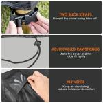 Jungda Waterproof Grill Cart Cover for Pizza Oven