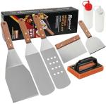 8-Piece Heavy Duty Griddle Accessories Set