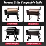 Utheer Heavy-Duty Folding Grill Prep Table