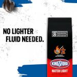 Kingsford Match Light Charcoal Briquettes, 12 lb