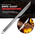 5-Piece Stainless Steel BBQ Tool Set