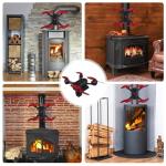 Heat Activated Fan for Wood Burners and Fireplaces
