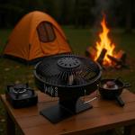 Aramox Heat Powered Stove Fan for Wood Stoves