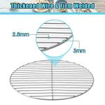 HaSteeL 13.7 Inch Charcoal Grill Cooking Grate Set