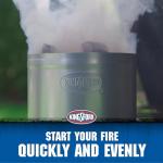 Heavy-Duty Deluxe Charcoal Chimney Starter
