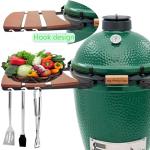 Folding Side Shelves for Big Green Egg Grill