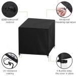 WEASHUME Heavy-Duty Outdoor Grill Cart Cover