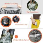 4-Pack Mylar Emergency Survival Blankets for Outdoors