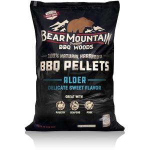 Bear Mountain Alder BBQ Wood Pellets, 20 lb