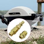 MENSI Propane Quick Disconnect Adapter for Grills