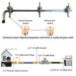 Natural Gas Conversion Kit for BBQ Grills