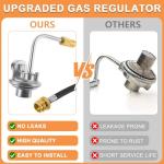 6FT Propane Adapter Hose for Griddles and Grills