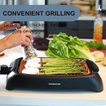 OVENTE Indoor Electric Grill with Non-Stick Surface