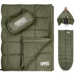 Zippies Insulated Queen Camping Blanket for Cold Weather