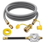 GasXpert 12ft Natural Gas Conversion Kit for Grills