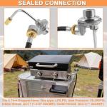 6FT Propane Adapter Hose for Griddles and Grills