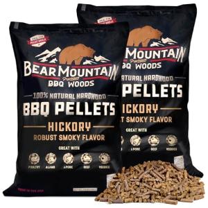Bear Mountain Hickory BBQ Smoker Pellets Duo