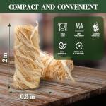 36PCS Natural Fire Starters for Grilling and Camping