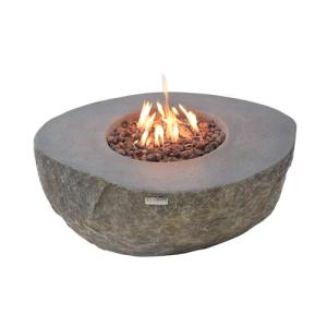 Boulder 43" x 35" Natural Gas Fire Pit