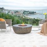 Boulder 43" x 35" Natural Gas Fire Pit