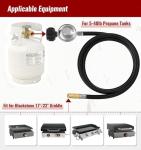 6FT Propane Adapter Hose for Blackstone Griddles