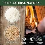 36PCS Natural Fire Starters for Grilling and Camping