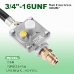 Natural Gas/Propane Grill Conversion Kit with Regulator