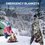 Rasupro 9 Pack Outdoor Emergency Survival Blankets