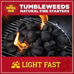 Royal Oak Tumbleweeds Fire Starter Wood Logs